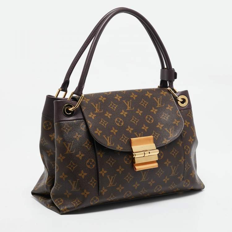Pre Owned Louis Vuitton Aurore Monogram Canvas Olympe Bag