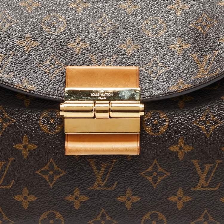 Pre Owned Louis Vuitton Aurore Monogram Canvas Olympe Bag