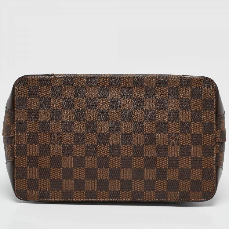 Pre Owned Louis Vuitton Damier Ebene Canvas Hampstead PM Bag