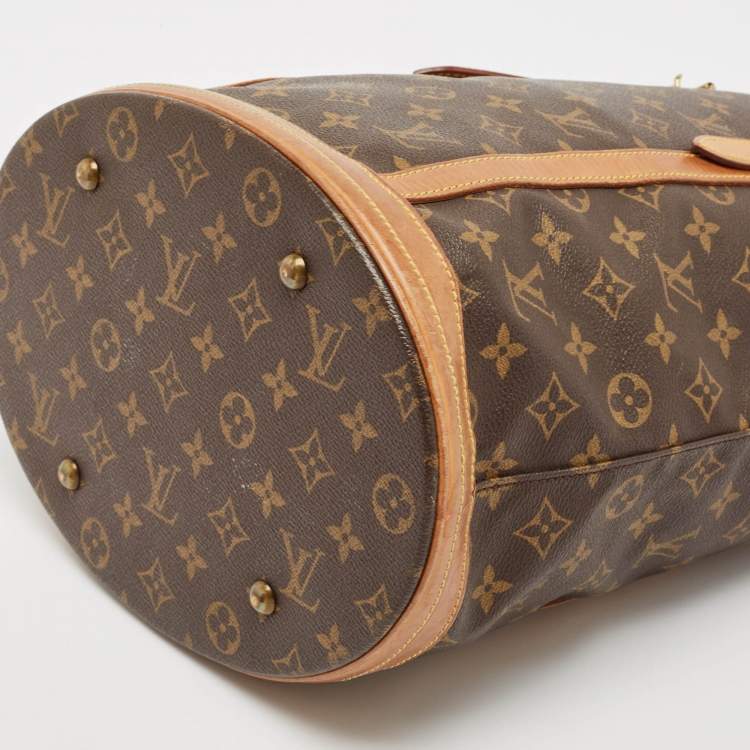 Pre Owned Louis Vuitton Monogram Canvas Bucket GM Bag