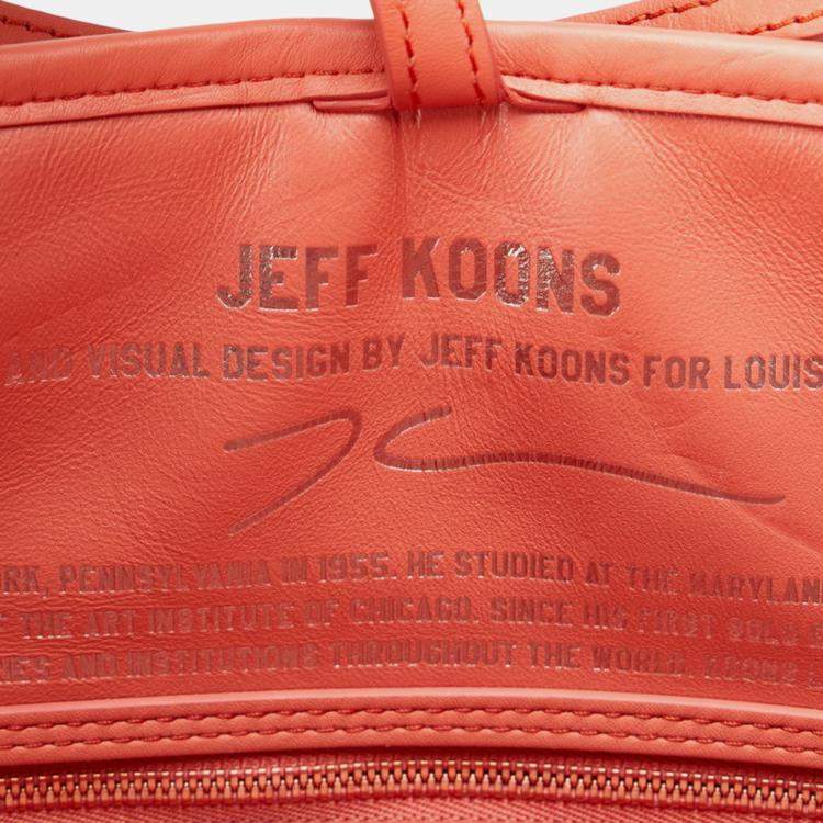 Pre Owned Louis Vuitton Pink Multicolor Coated Canvas Da Vinci Neverfull MM Tote Bag