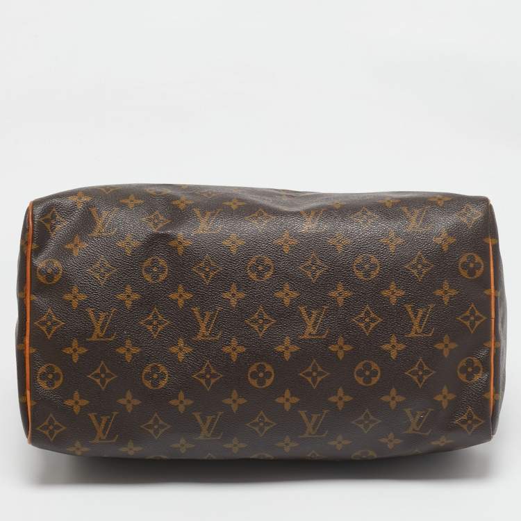 Pre Owned Louis Vuitton Monogram Canvas Speedy 35 Bag