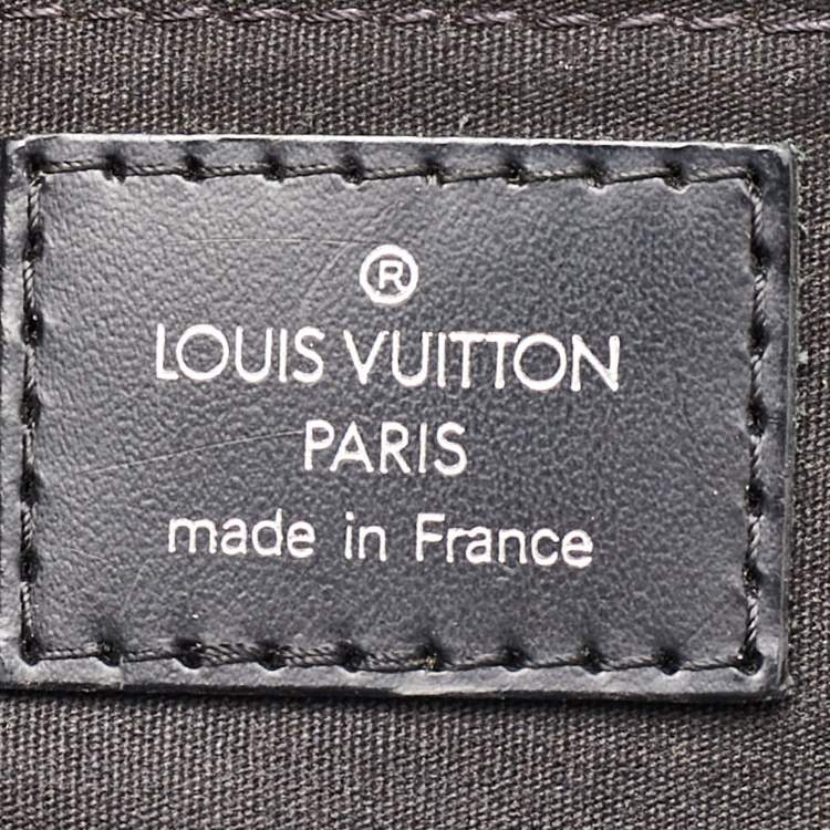 Pre Owned Louis Vuitton Black Epi Leather Bowling Montaigne PM Bag