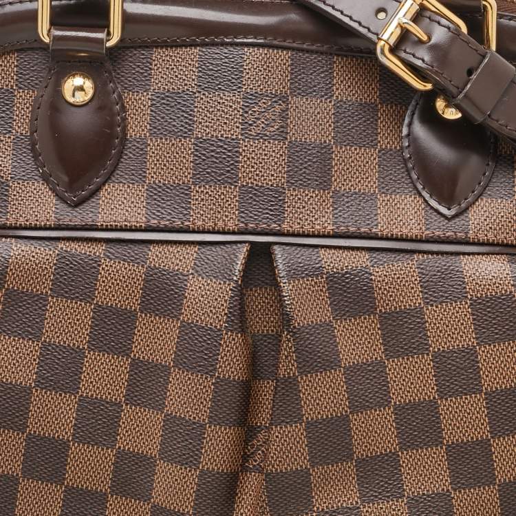 Pre Owned Louis Vuitton Damier Ebene Canvas Trevi PM Bag