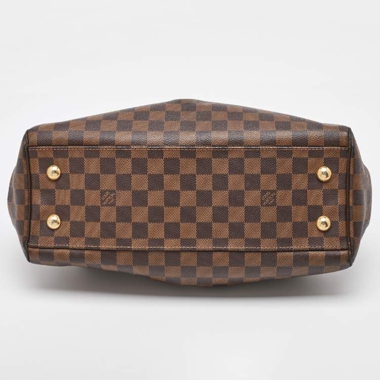 Pre Owned Louis Vuitton Damier Ebene Canvas Trevi PM Bag