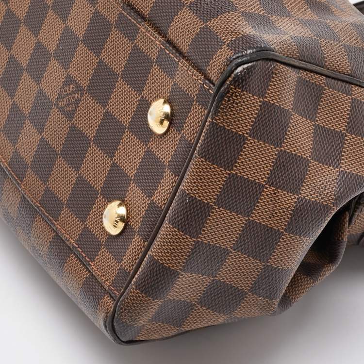 Pre Owned Louis Vuitton Damier Ebene Canvas Trevi PM Bag