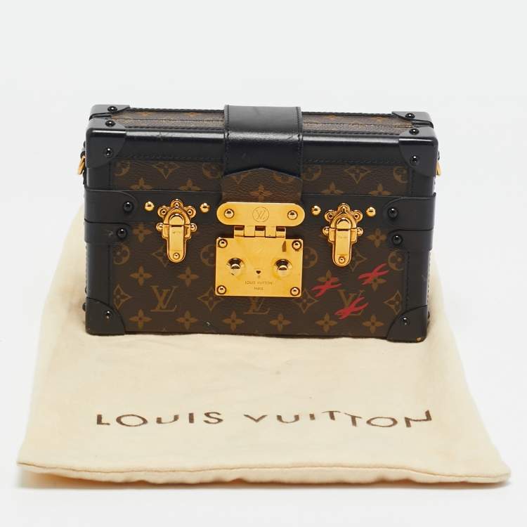 Pre Owned Louis Vuitton Monogram Canvas Petite Malle Bag