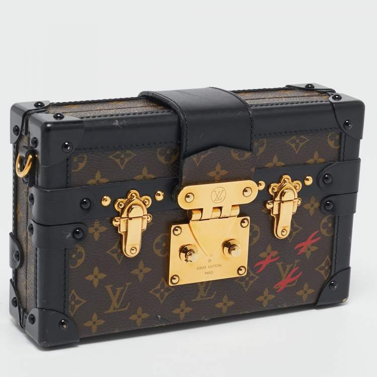Pre Owned Louis Vuitton Monogram Canvas Petite Malle Bag