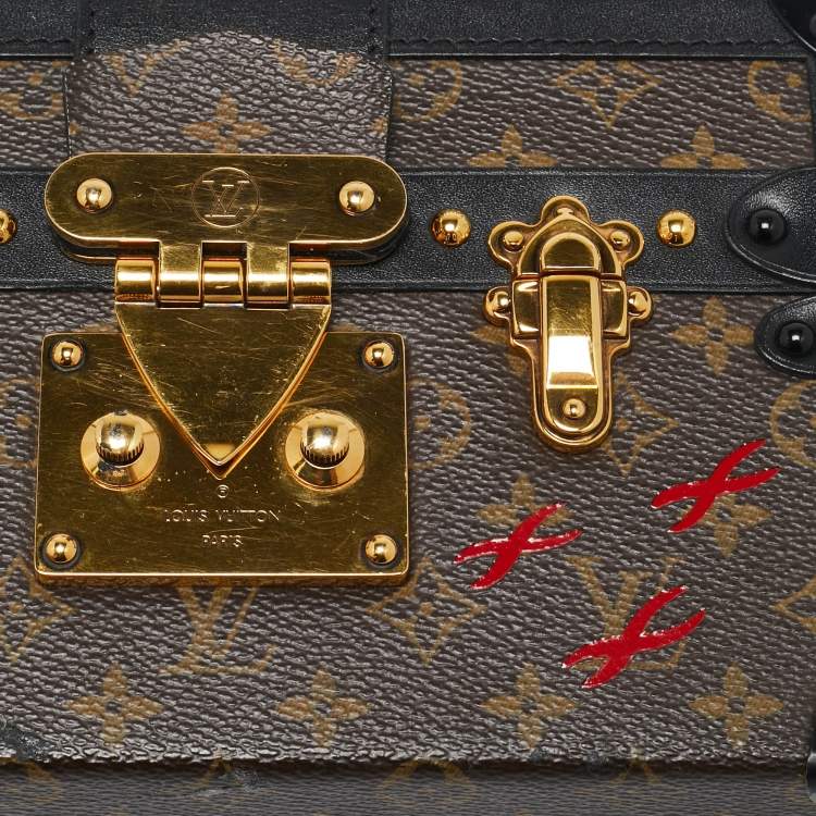 Pre Owned Louis Vuitton Monogram Canvas Petite Malle Bag