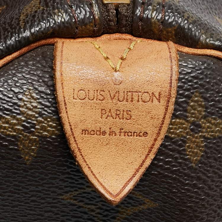 Pre Owned Louis Vuitton Monogram Canvas Speedy 25 Bag