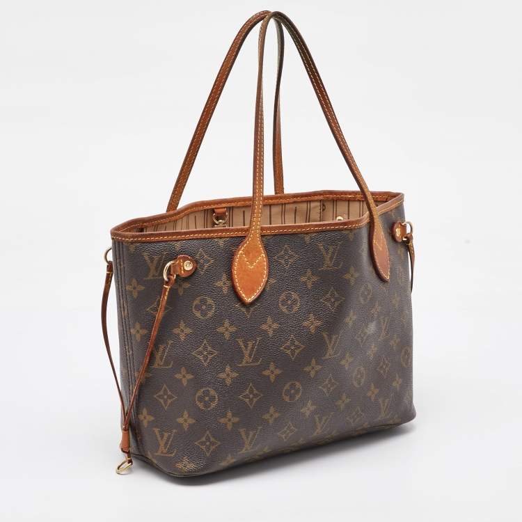Pre Owned Louis Vuitton Monogram Canvas Neverfull PM Bag