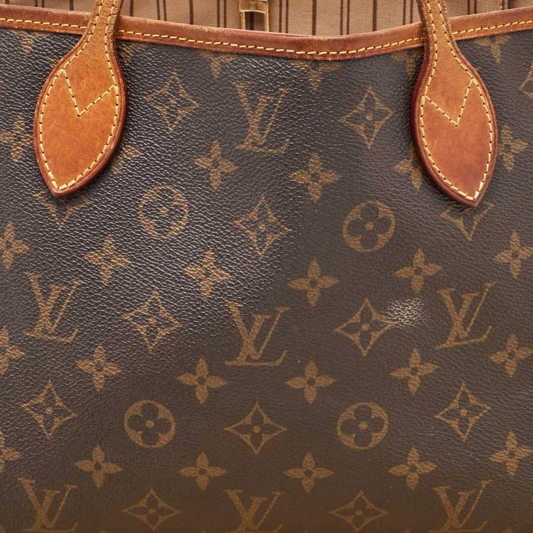 Pre Owned Louis Vuitton Monogram Canvas Neverfull PM Bag