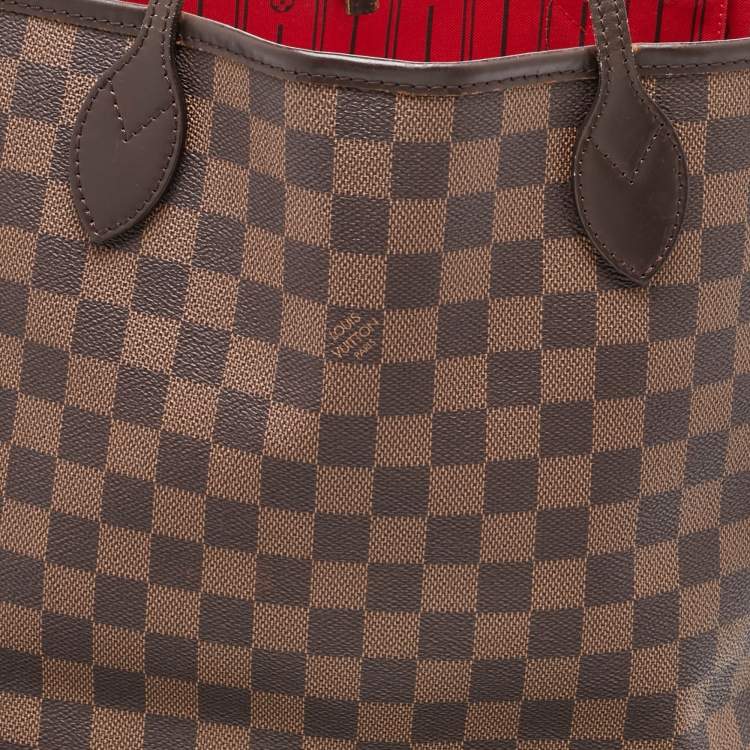 مملوكة مسبقًا Louis Vuitton Damier Ebene Canvas Neverfull MM Bag