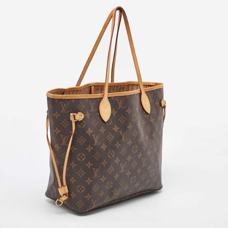 Pre Owned Louis Vuitton Monogram Canvas Neverfull MM Bag