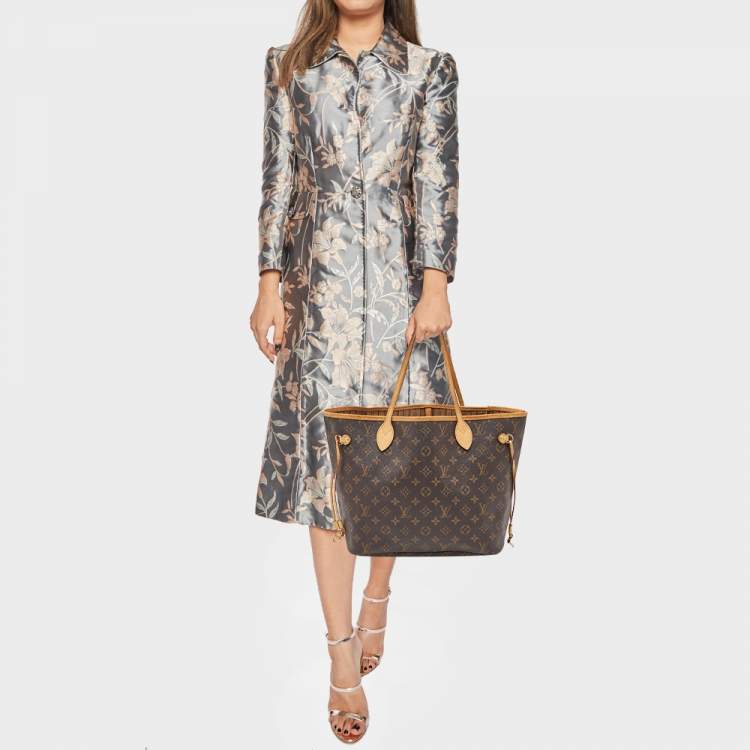 Pre Owned Louis Vuitton Monogram Canvas Neverfull MM Bag