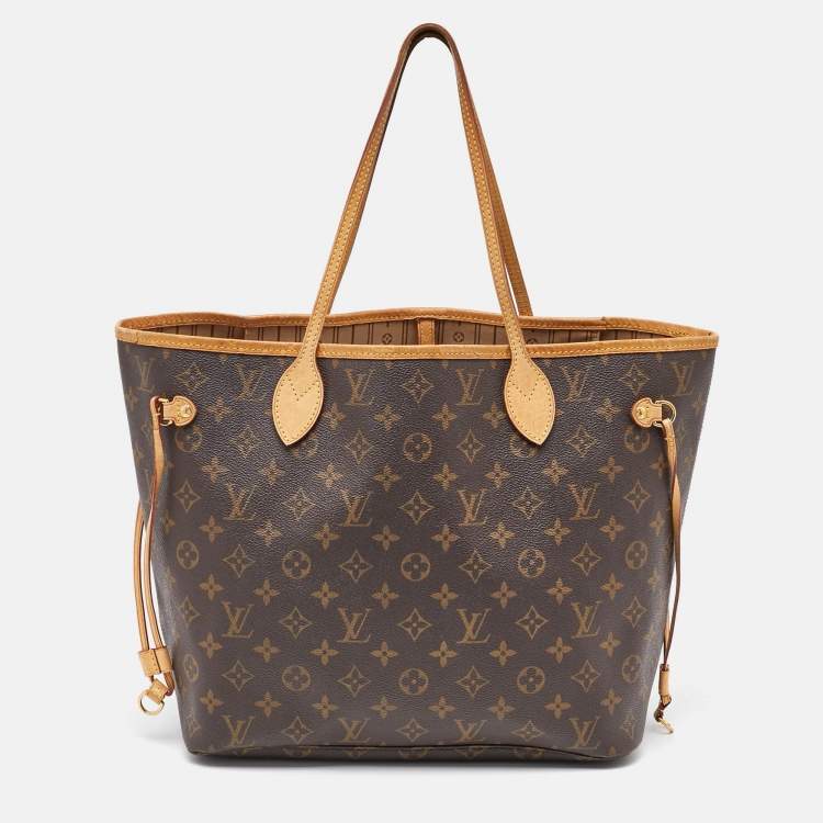 Pre Owned Louis Vuitton Monogram Canvas Neverfull MM Bag