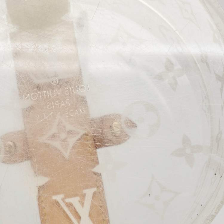 Pre Owned Louis Vuitton Monogram Plexiglass Box Scott 