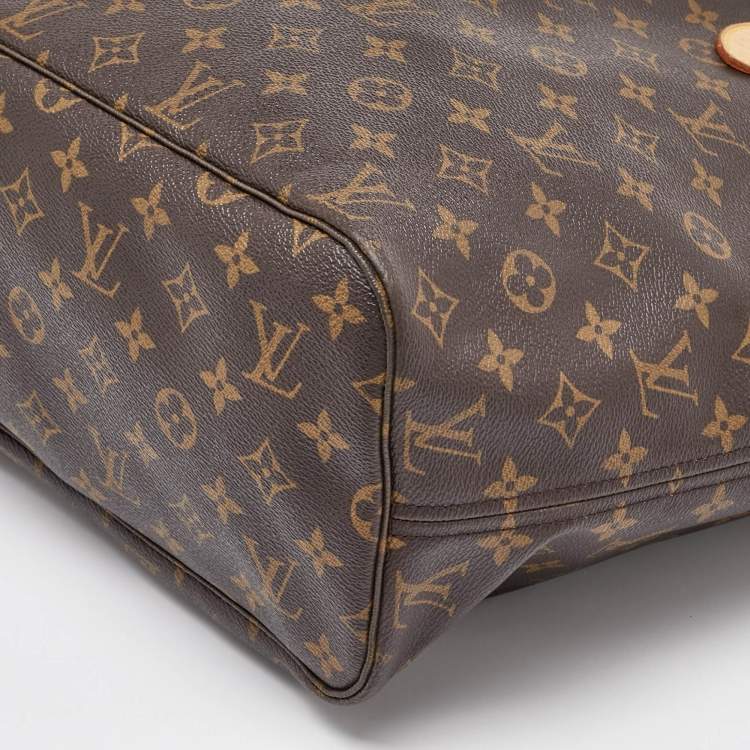 Pre Owned Louis Vuitton Monogram Canvas Neverfull MM Bag