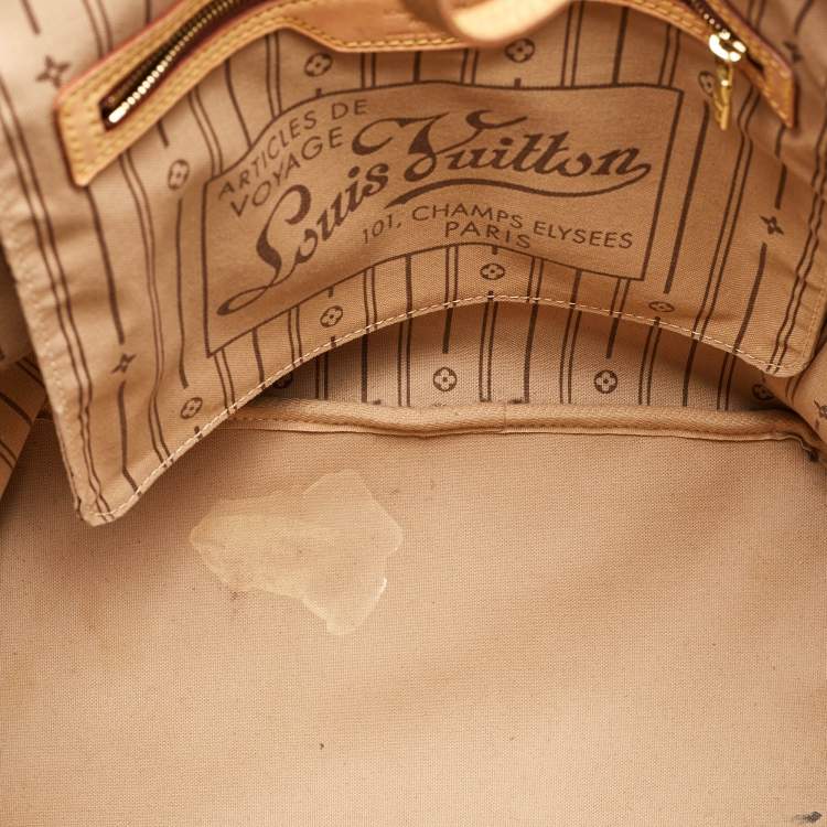 Pre Owned Louis Vuitton Monogram Canvas Neverfull MM Bag