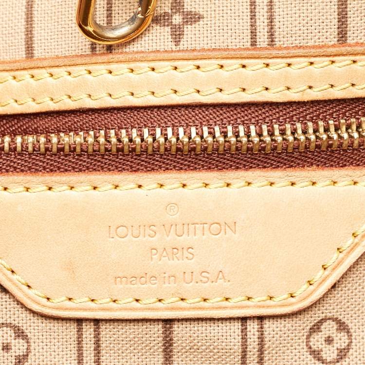 Pre Owned Louis Vuitton Monogram Canvas Neverfull MM Bag