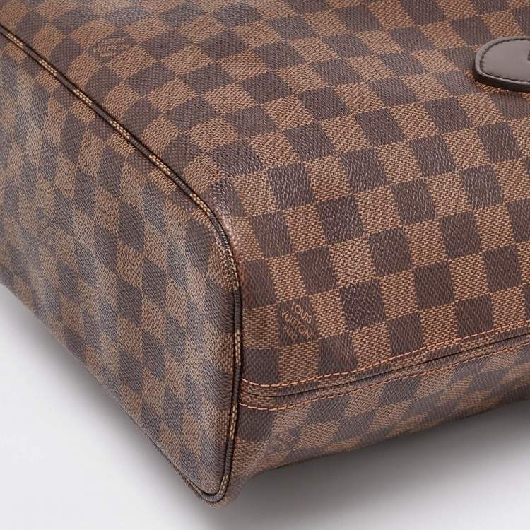 Pre Owned Louis Vuitton Damier Ebene Canvas Neverfull PM Bag