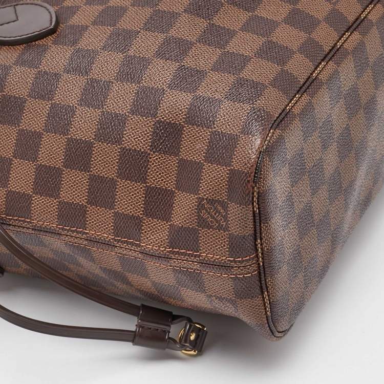 Pre Owned Louis Vuitton Damier Ebene Canvas Neverfull PM Bag