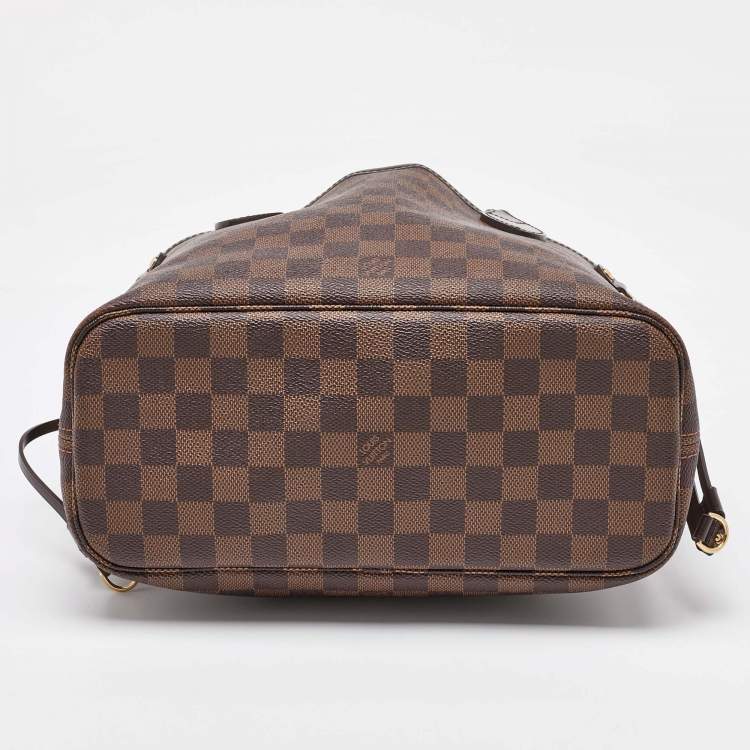 Pre Owned Louis Vuitton Damier Ebene Canvas Neverfull PM Bag
