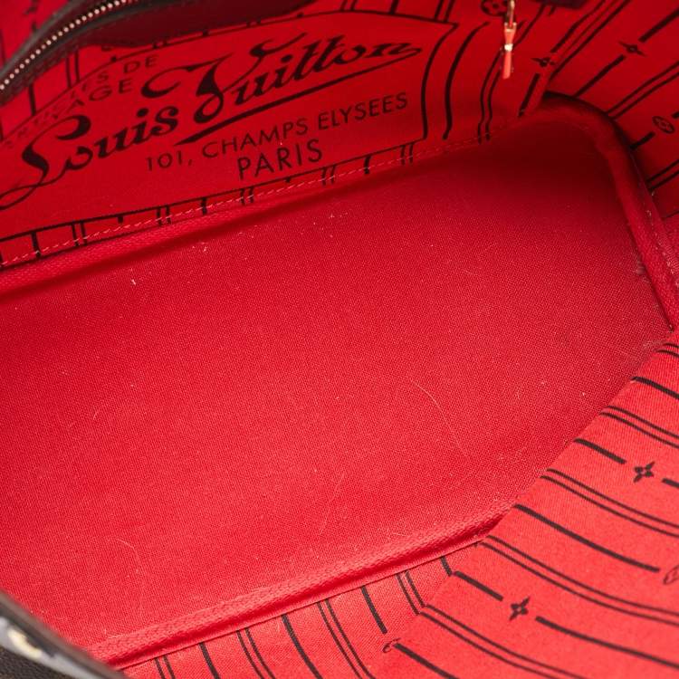 Pre Owned Louis Vuitton Damier Ebene Canvas Neverfull PM Bag