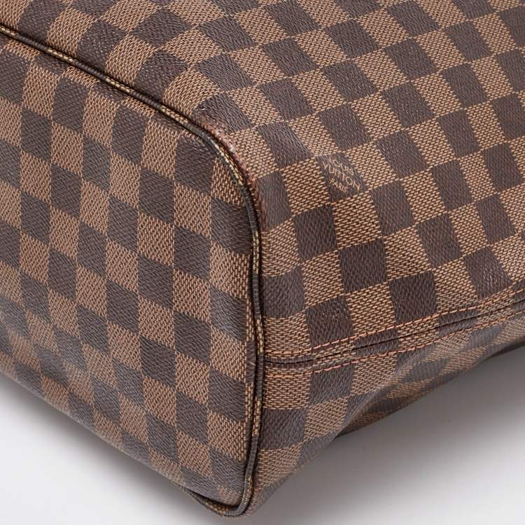 Pre Owned Louis Vuitton Damier Ebene Canvas Neverfull MM Bag