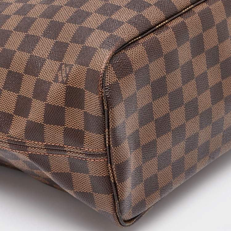 Pre Owned Louis Vuitton Damier Ebene Canvas Neverfull MM Bag