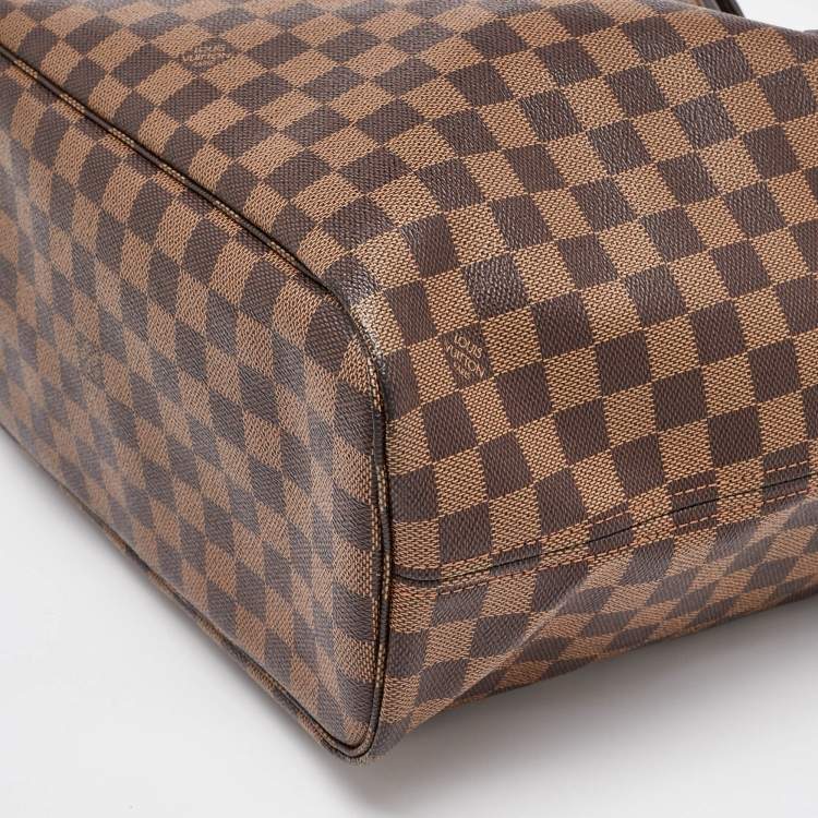 Pre Owned Louis Vuitton Damier Ebene Canvas Neverfull MM Bag