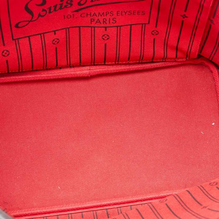 Pre Owned Louis Vuitton Damier Ebene Canvas Neverfull MM Bag