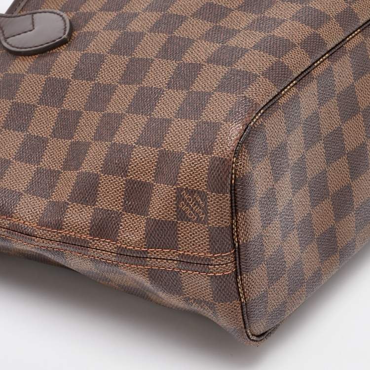 Pre Owned Louis Vuitton Damier Ebene Canvas Neverfull PM Bag