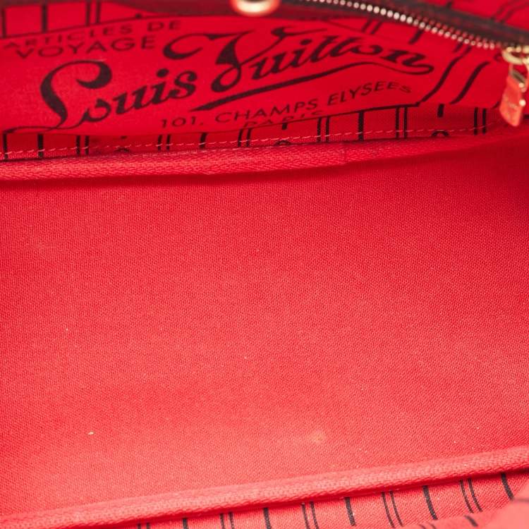 Pre Owned Louis Vuitton Damier Ebene Canvas Neverfull PM Bag