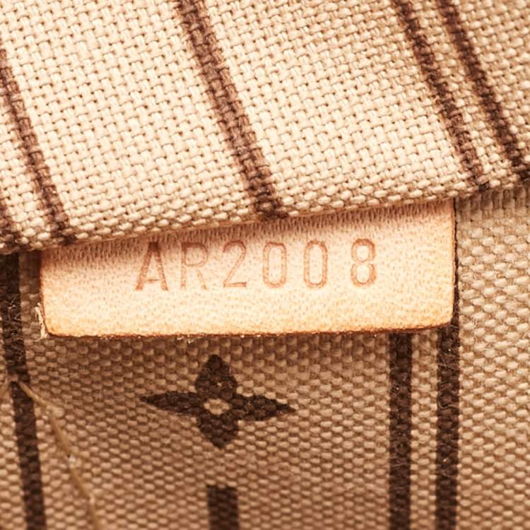 Pre Owned Louis Vuitton Monogram Canvas Neverfull MM Bag