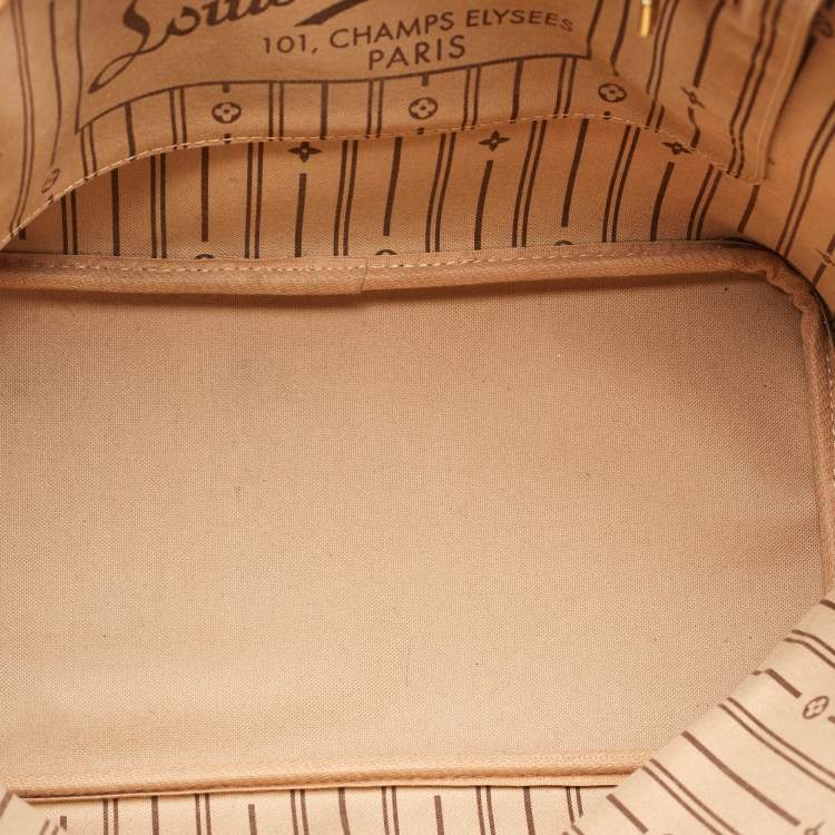 Pre Owned Louis Vuitton Monogram Canvas Neverfull MM Bag