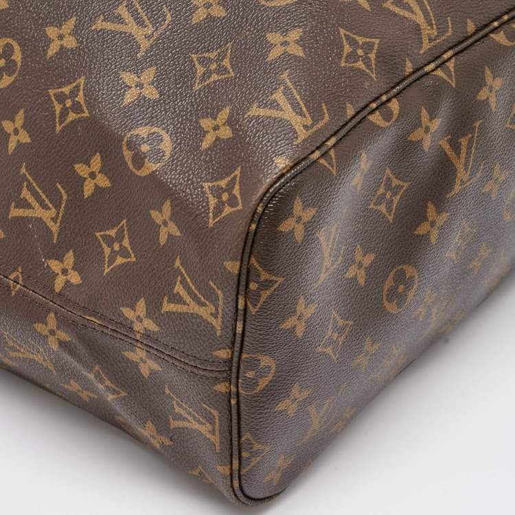 Pre Owned Louis Vuitton Monogram Canvas Neverfull MM Bag