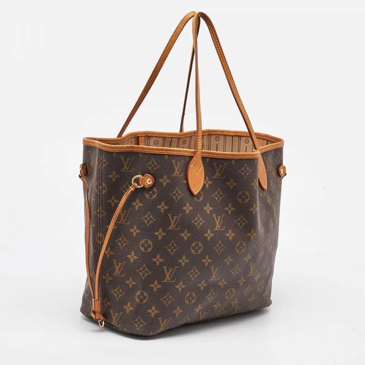 Pre Owned Louis Vuitton Monogram Canvas Neverfull MM Bag