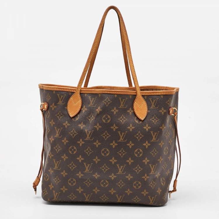 Pre Owned Louis Vuitton Monogram Canvas Neverfull MM Bag