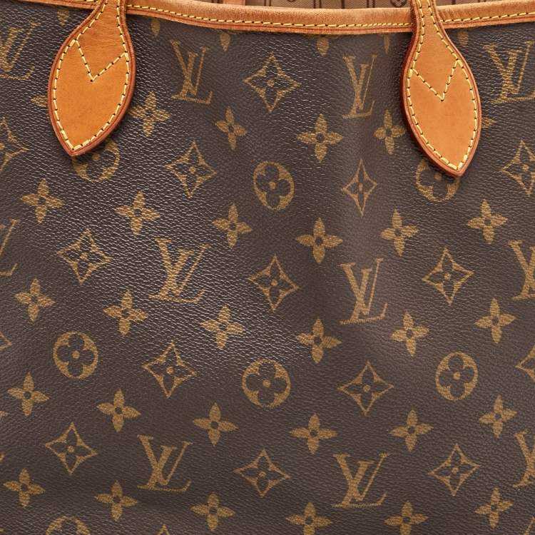 Pre Owned Louis Vuitton Monogram Canvas Neverfull MM Bag