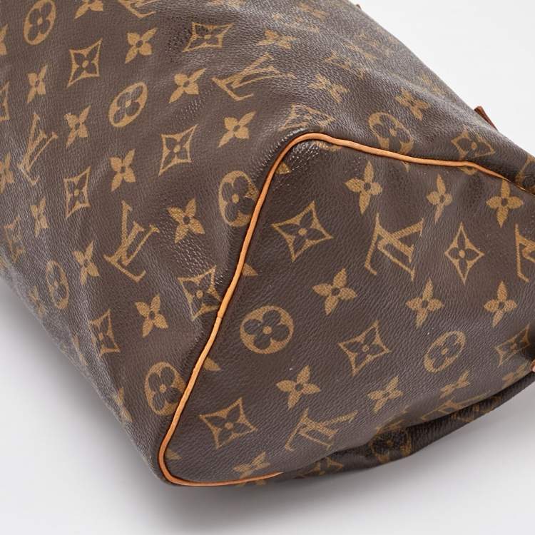 Pre Owned Louis Vuitton Monogram Canvas Speedy 25 Bag