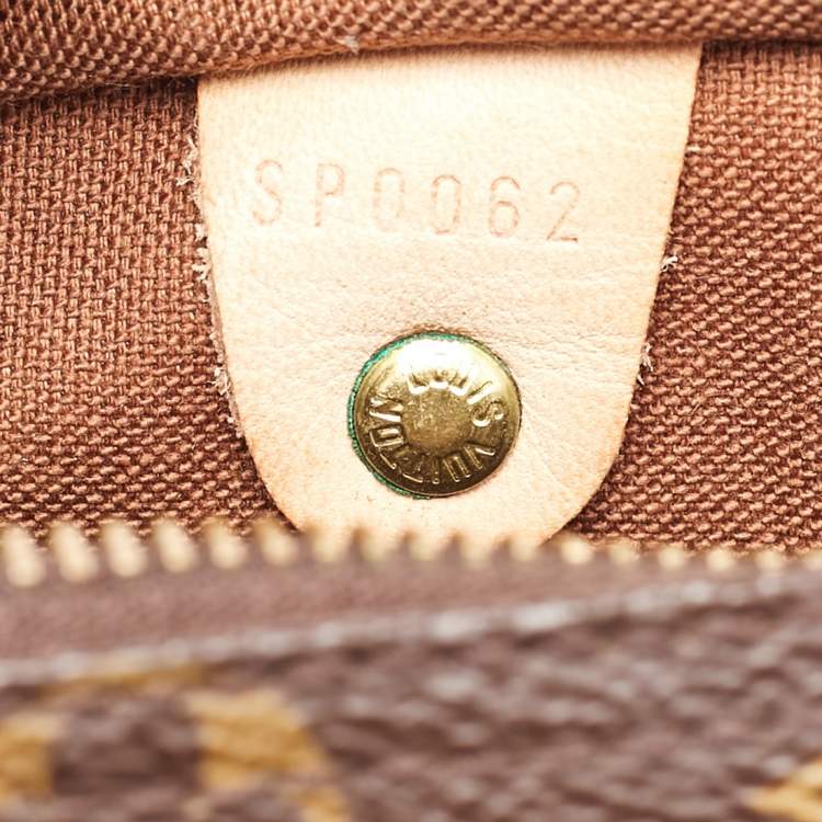 Pre Owned Louis Vuitton Monogram Canvas Speedy 25 Bag