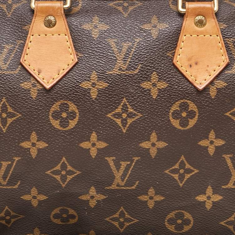 Pre Owned Louis Vuitton Monogram Canvas Speedy 25 Bag