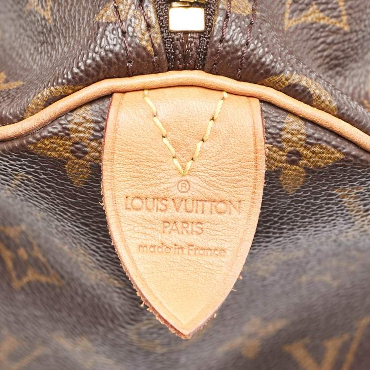 Pre Owned Louis Vuitton Monogram Canvas Speedy 30 Bag