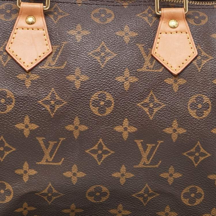 Pre Owned Louis Vuitton Monogram Canvas Speedy 30 Bag