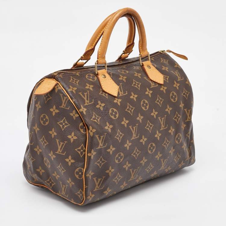 Pre Owned Louis Vuitton Monogram Canvas Speedy 30 Bag