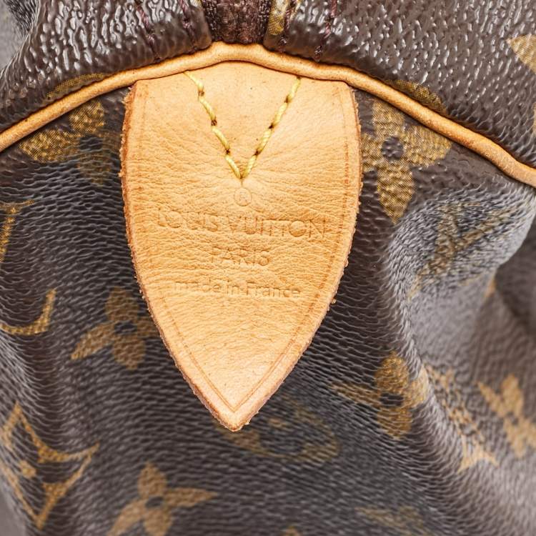 Pre Owned Louis Vuitton Monogram Canvas Speedy 30 Bag