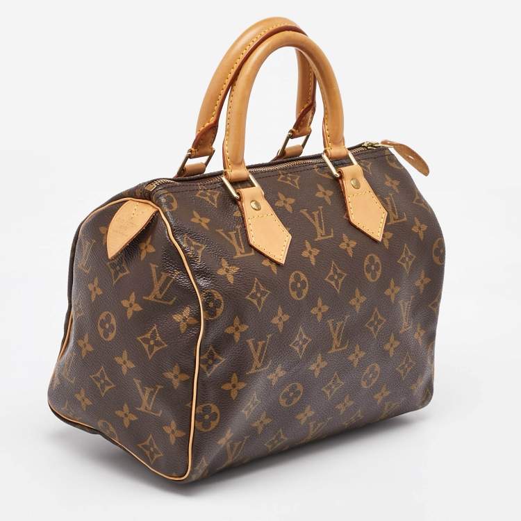 Pre Owned Louis Vuitton Monogram Canvas Speedy 25 Bag