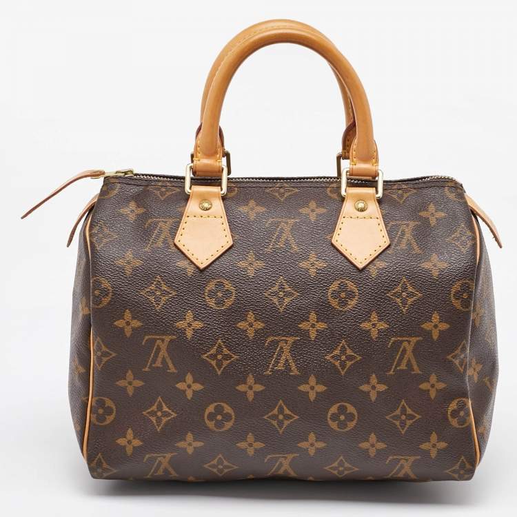 Pre Owned Louis Vuitton Monogram Canvas Speedy 25 Bag