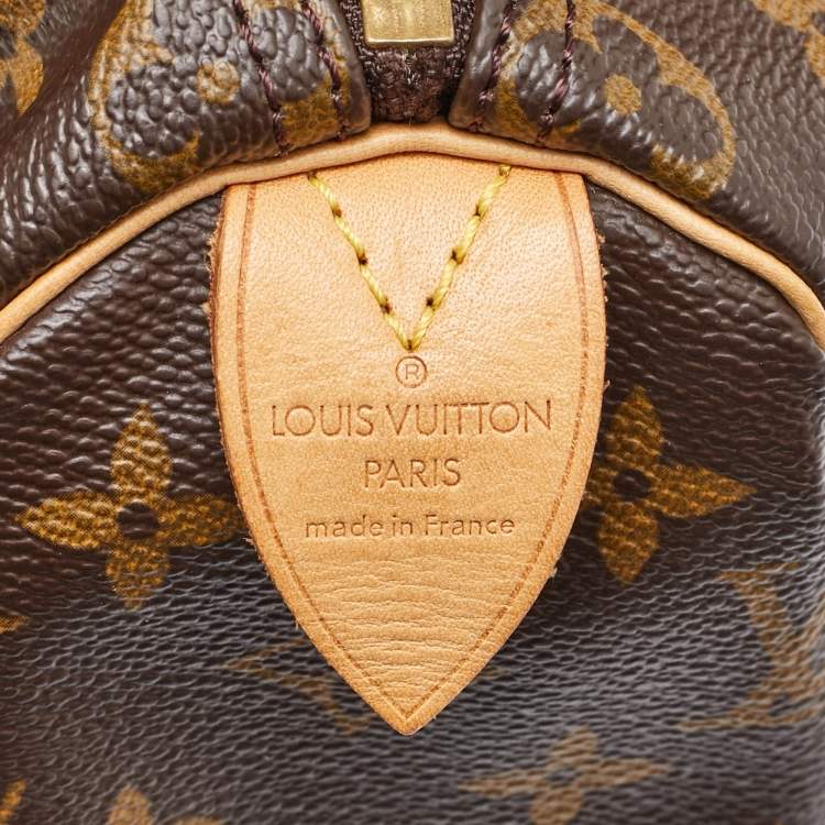 Pre Owned Louis Vuitton Monogram Canvas Speedy 25 Bag